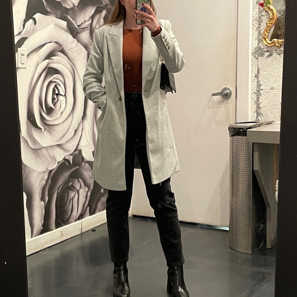 Primark Light Gray Women's Peacoat